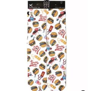 Rare HTF Odd Sox Mr Krab Krusty Krab Krabby Patty SpongeBob Fits Sz 6-13
